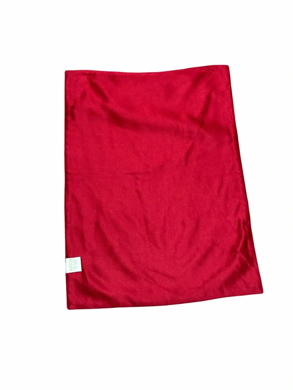 XOCHI Placemat Reversible Red Gold Paisley Woven Cotton Blend 13x19 Replacementt
